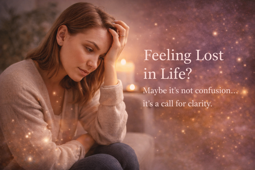 contemplative moment of clarity