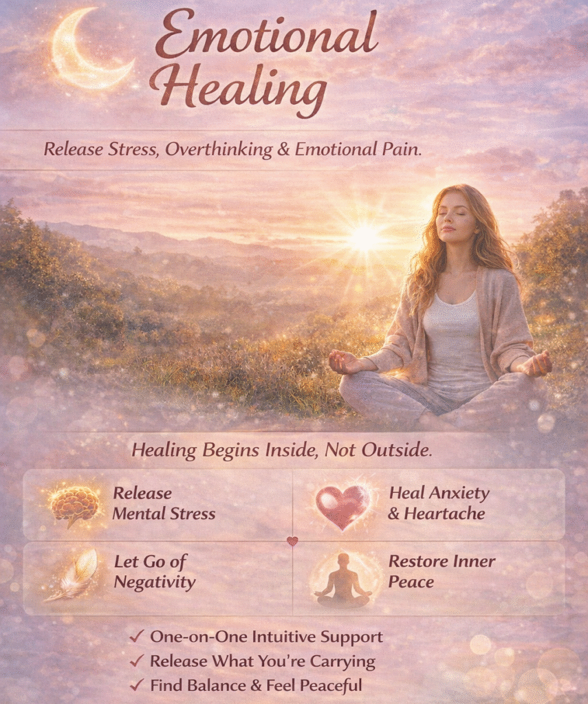emotional healing with serenity and light