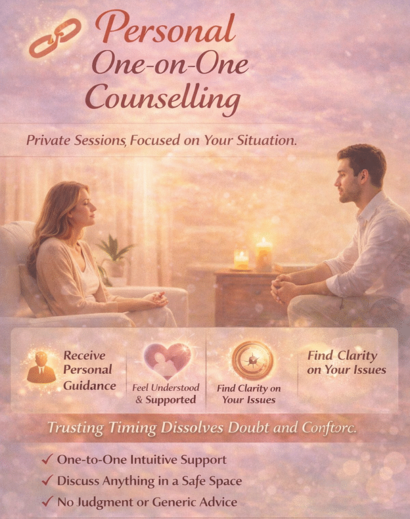 personal one on one counselling services