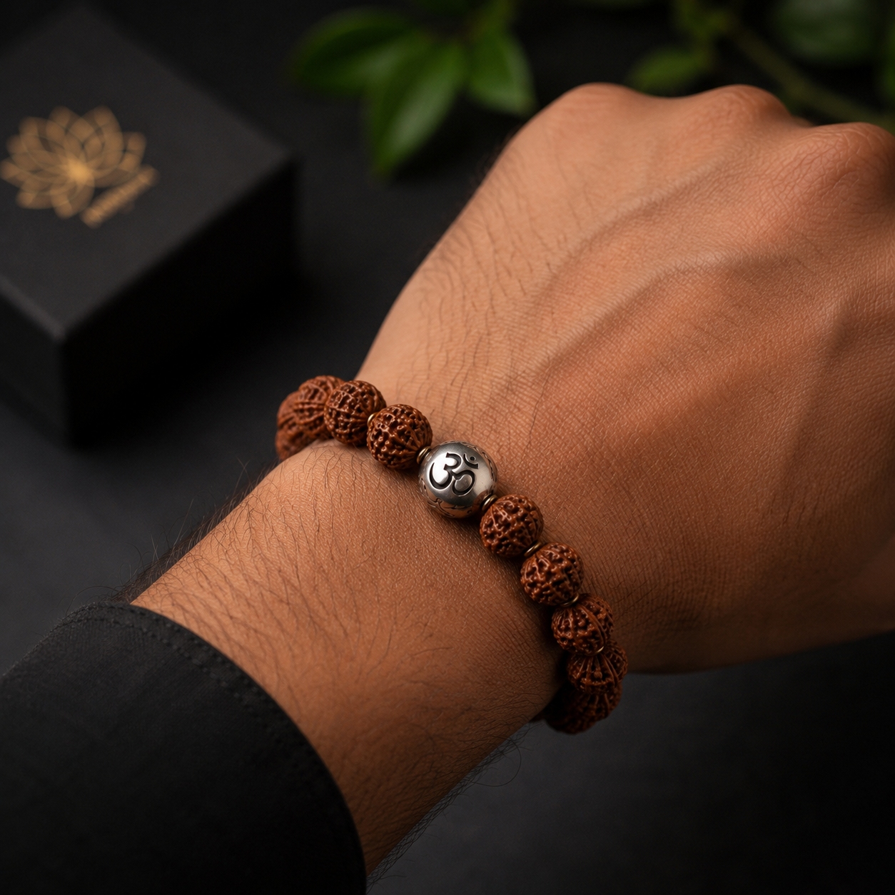 5 mukhi rudraksh bracelet